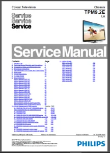 Philips 32pfl3807h Service Manual And Repair Guide - PDF Download