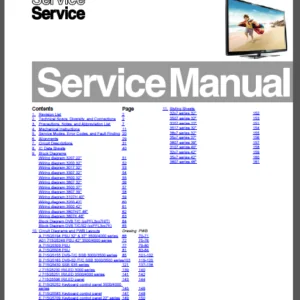 Philips 32pfl3807h Service Manual And Repair Guide - PDF Download