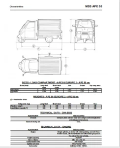 Piaggio Ape 50 Mss Ape 50 2010-onwards Full Service Repair Manual - PDF Download