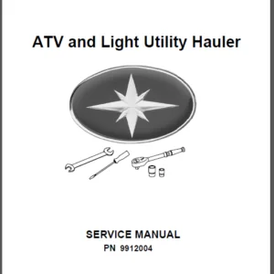 Polaris Atv 350 6x6 1992 Service Repair Workshop Manual - PDF DOWNLOAD