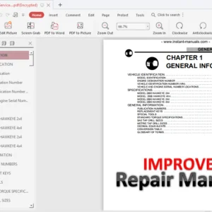 Polaris Service Repair Manual Atv Hawkeye 300 2x4 4x4 2000-2009 - PDF Download