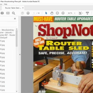 Router Table Sled Diy Plan Woodworking Plans - PDF DOWNLOAD