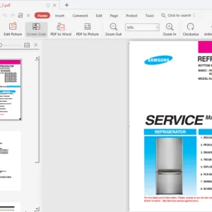 Samsung Rb214acwp Service Manual Repair Guide - PDF Download