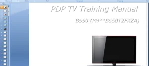 Samsung PN50B850 PN50B850Y1F Service Manual and Repair Guide - PDF Download
