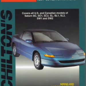 Saturn Sc Sc1 Sc2 Sl Sl1 Sl2 Sw1 Coupe/ Sedan/ Wagon/ Repair Manual 1991 - 1993