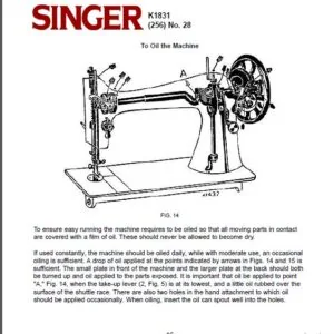 Sewing Machine Repair Singer 28 Sewing Machine Repair Manual - PDF DOWNLOAD