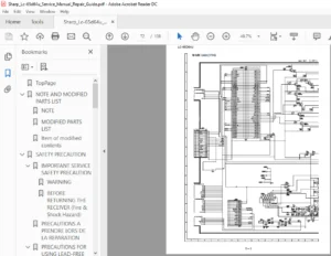 Sharp Lc 65d64u Service Manual Repair Guide PDF Download