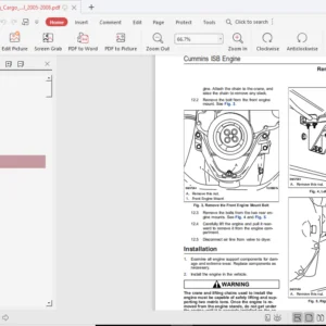 Sterling Cargo Truck Workshop Service Manual 2005-2008 - PDF Download