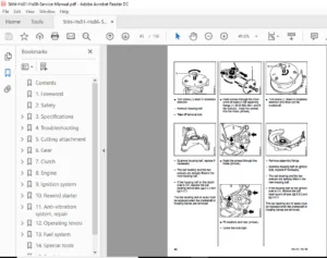 Stihl Hs81 Hs86 Service Manual - PDF DOWNLOAD