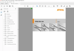 Stihl Hs81 Hs86 Service Repair Manual - PDF Download