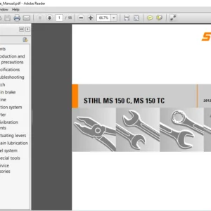 Stihl Ms150c Service Manual - PDF Download