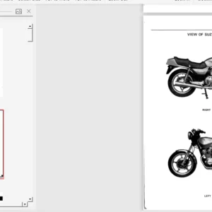 Suzuki GSX 400 Motorcycle Shop Manual 1981 - 1999 - PDF DOWNLOAD