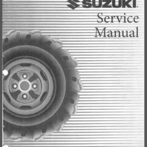 Suzuki Lt a400k3 Lt a400fk3 2003 Service Repair Manual - PDF DOWNLOAD