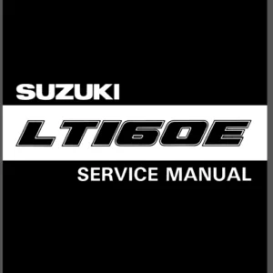Suzuki Lt f160m 1991 Workshop Service Repair Manual - PDF DOWNLOAD