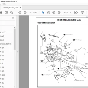 Suzuki Rg 413 Service Repair Manual 2000 - PDF Download