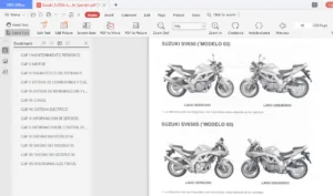 Suzuki Sv650s k3 k4 k5 k6 Service Manual 2003 - PDF DOWNLOAD