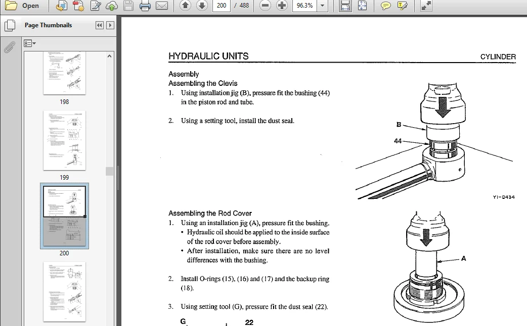 Takeuchi Tb070w Compact Excavator Service Repair Workshop Manual - PDF Download - Image 4