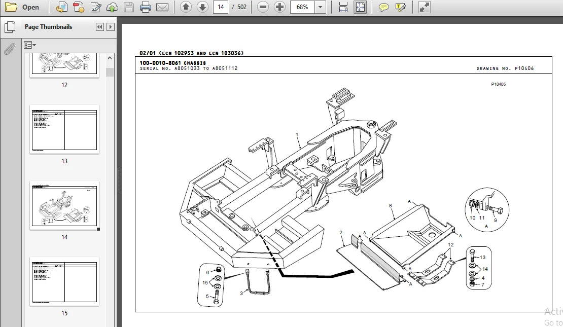 Terex Ta25 Ta27 Articulated Dump Truck Parts Catalog Manual - Download - Image 3
