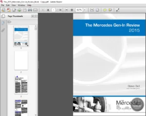 The 2015 Mercedes Gen in Review Book - PDF Download