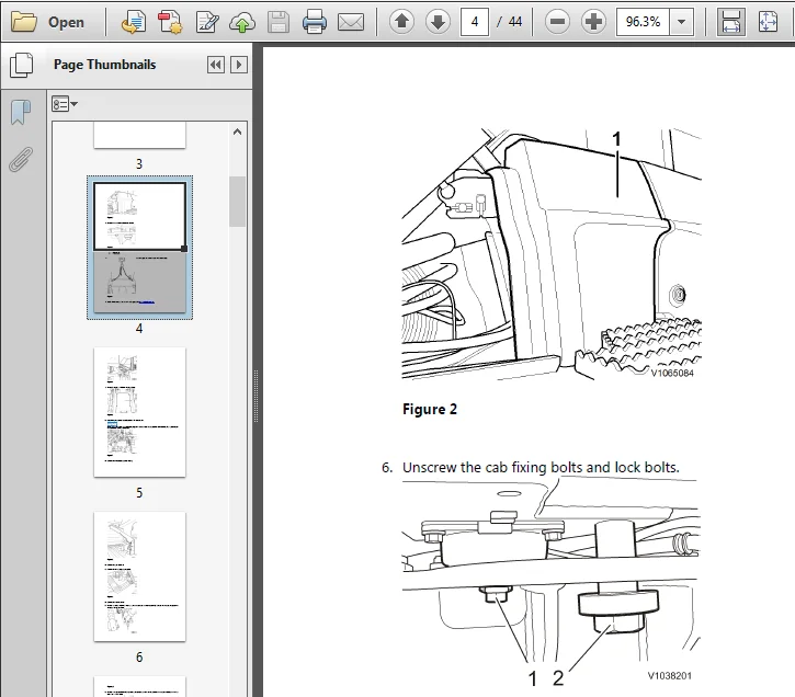 Volvo L50f Compact Wheel Loader Workshop Service Repair Manual - PDF Download - Image 3