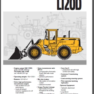 Volvo Wheel Loader L120d Service Manual - PDF DOWNLOAD