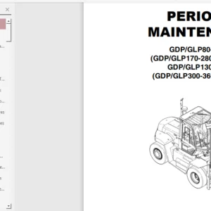 Yale D876 Gdp Glp170 280db D877 Gdp Glp300 360eb Lift Truck Service Repair Manual - PDF DOWNLOAD