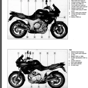 Yamaha TRX850 TRX 850 Shop Manual 1996 - 1999 - PDF DOWNLOAD