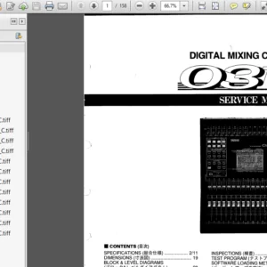 Yamaha 03d Complete Service Repair Manual - PDF Download