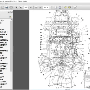 Yamaha Apex Attak Snowmobile Service Manual Repair 2006-2013 - PDF DOWNLOAD