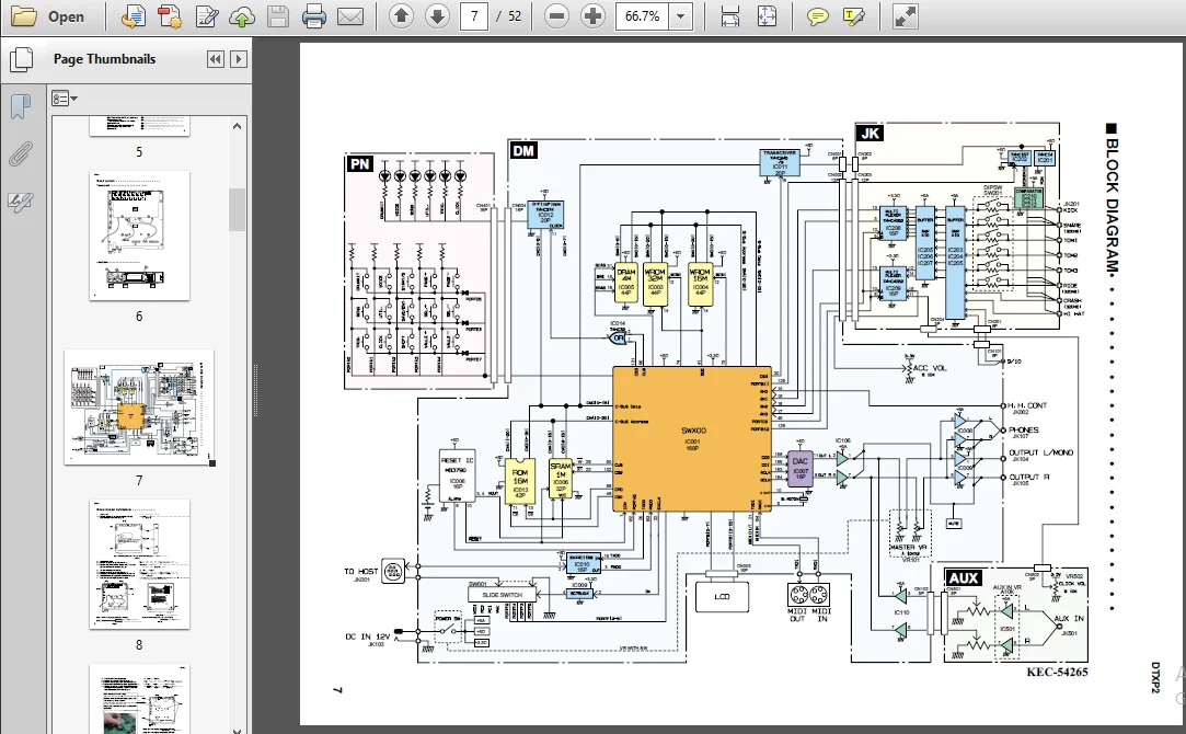 Yamaha Dtxpress Ii (2) Drum Trigger Module Service Manual Repair Guide - PDF DOWNLOAD - Image 2