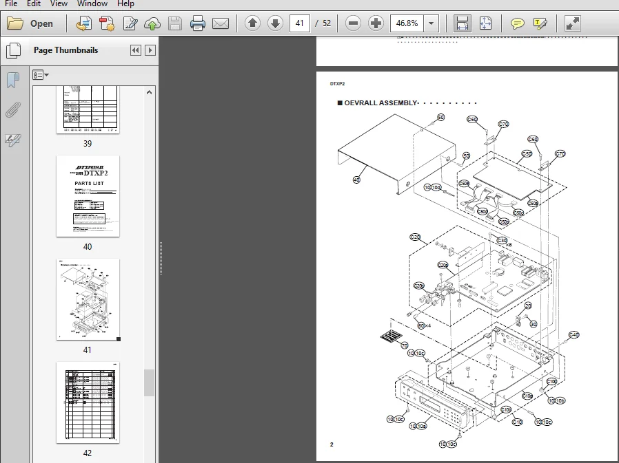 Yamaha Dtxpress Ii (2) Drum Trigger Module Service Manual Repair Guide - PDF DOWNLOAD - Image 4