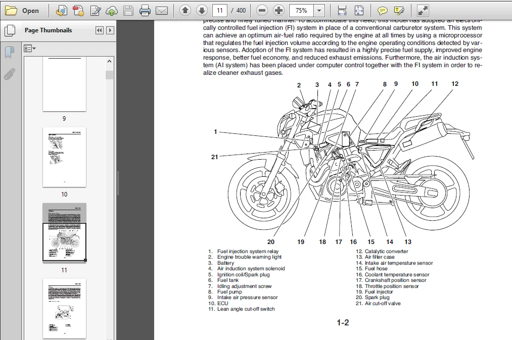 Yamaha Mt-03 Mt03 2006 - 2012 Service Repair Workshop Manual - PDF DOWNLOAD - Image 4