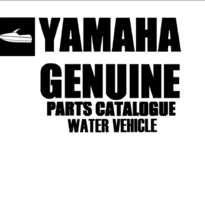 Yamaha Wr500f Pwc Replacement Parts Manual - PDF Download