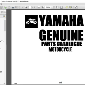 1982 Yamaha Xj650j Parts Catalog Manual - PDF Download