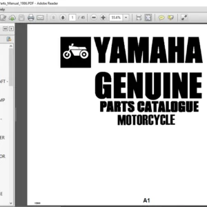 Yamaha Yz80 Replacement Parts Manual 1986 - PDF DOWNLOAD