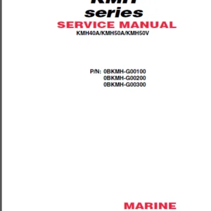 Yanmar Marine Gear Kmh40a Kmh50a Kmh50v Service Repair Manual Instant - PDF DOWNLOAD