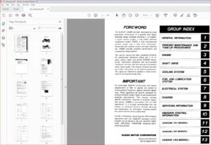 1990 - 1993 Suzuki VX800 (L M N P) Workshop Repair Manual Service Manual - PDF DOWNLOAD