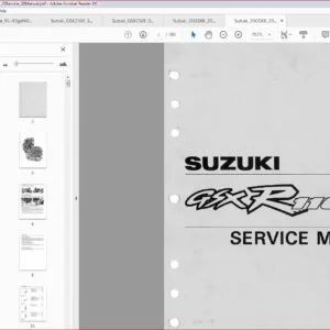 1993-1998 Suzuki GSX-R1100 GSXR1100 GSXR1100W GSX-R 1100WP GSX-R 1100WR GSX-R 1100WS GSX-R 1100WT Service Manual - PDF DOWNLOAD