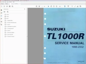 1998 - 2002 SUZUKI TL1000R TL 1000 R SERVICE REPAIR MANUAL - PDF DOWNLOAD