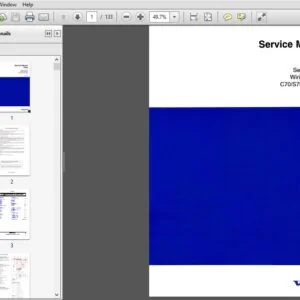 1999-2000 Volvo C70 S70 V70 Wiring Diagrams Service Manual - PDF DOWNLOAD