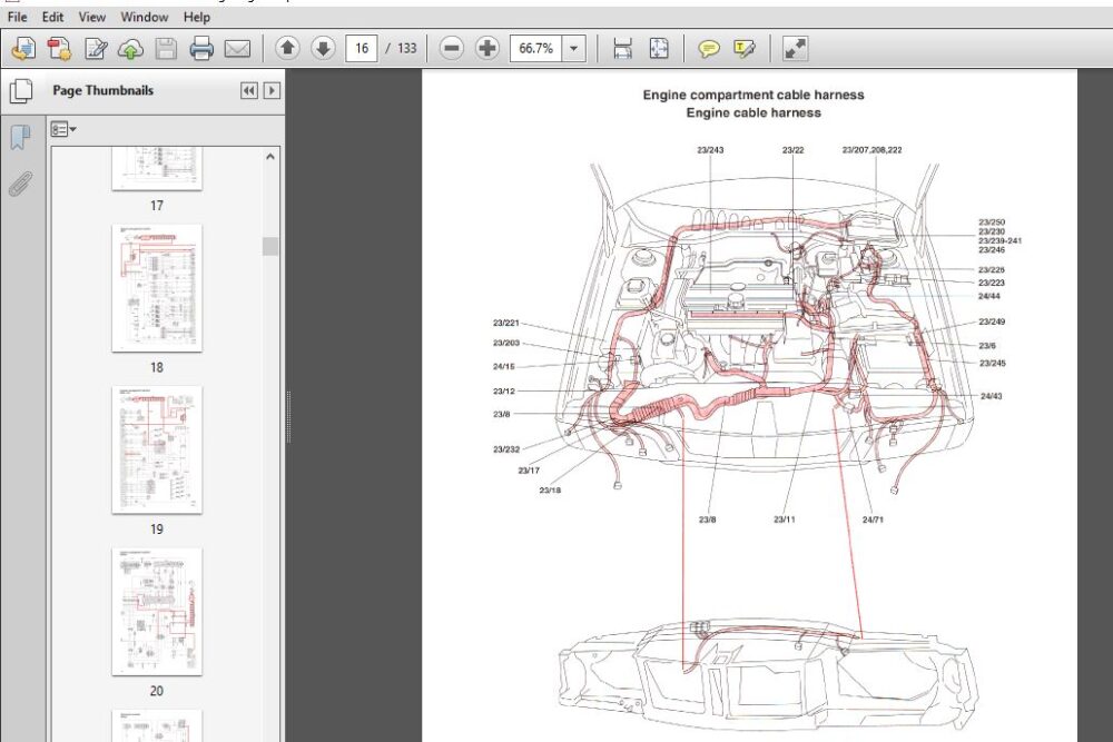 19992000 Volvo C70 S70 V70 Wiring Diagrams Service Manual PDF