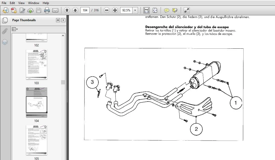2000 HUSQVARNA Husky TE 410 TE TC 610 Workshop Manual - PDF Download - Image 3