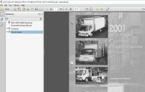 2001 ISUZU NPR / NQR Electrical Toubleshooting / Service Manual - PDF DOWNLOAD
