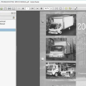 2001 ISUZU NPR / NQR Electrical Toubleshooting / Service Manual - PDF DOWNLOAD