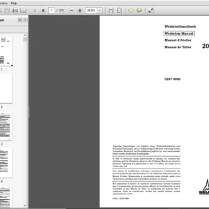 2011 DEUTZ Werkstatthandbuch Workshop Manual - PDF Download