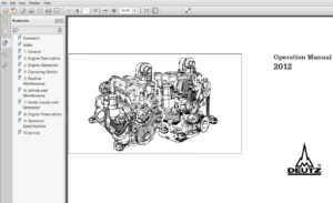 2012 Deutz BF4M Operation Manual - PDF DOWNLOAD