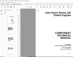 Yanmar 2TN 3TN 4TN Series Diesel Engine - PDF DOWNLOAD