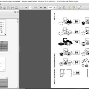 Bomag BW 216 D 40 Single drum vibratory rollers Service Parts Catalogue Manual Instant - PDF DOWNLOAD