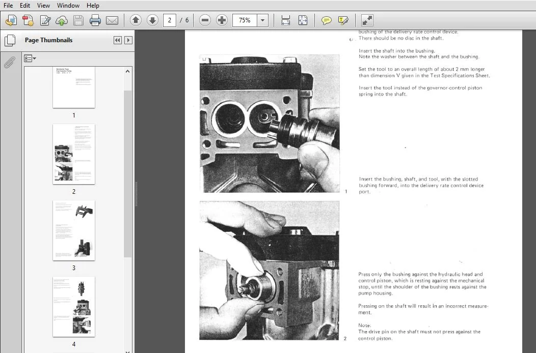 Cav Sims Bosch Distributo EP VA R-Type Fuel Injection Pump - PDF DOWNLOAD - Image 3
