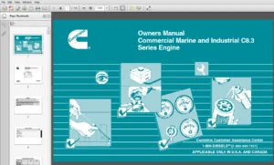 Cummins Commerical Marine and Industrial C8.3 Series Engine Owners Manual - PDF DOWNLOAD